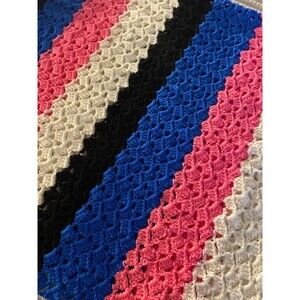 64'L x 33"W Handmade Crochet Blanket